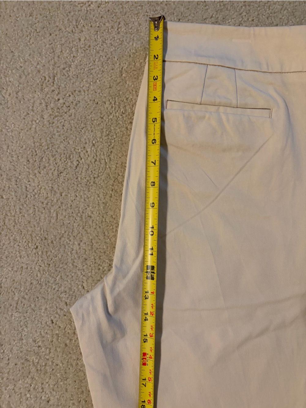 Talbots Chatham Cotton Bi-Stretch Skim Ankle Pant - Picture 9 of 9